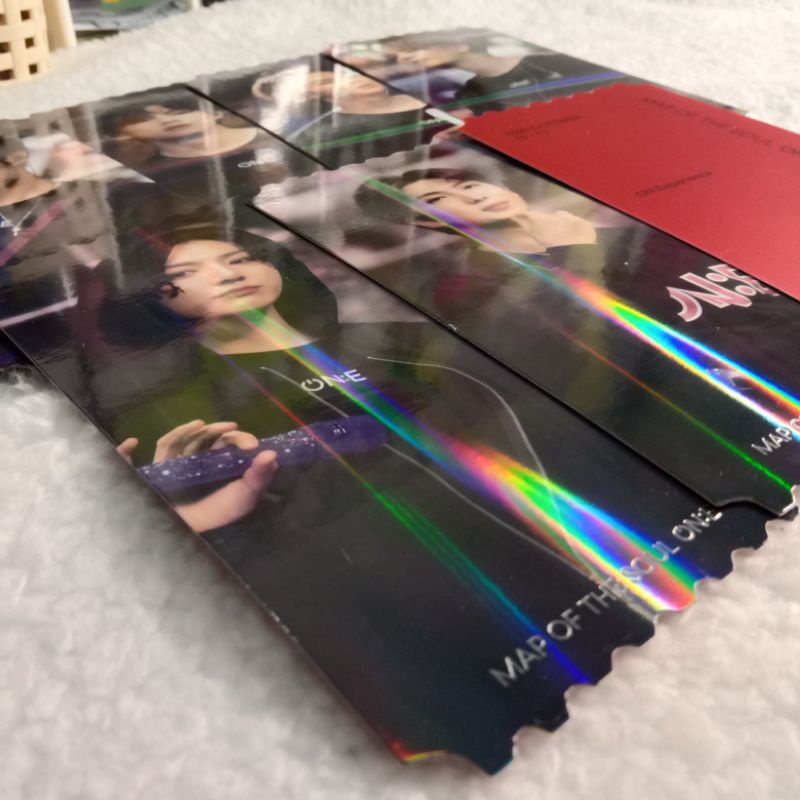 Jual (COD) READY BTS HOLOGRAM TICKET MOTS ONE UNOFFICIAL | Shopee Indonesia