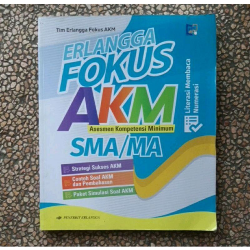 Jual Buku Erlangga Fokus Akm Sd/Mi.Smp/Mts.Sma.Smk.Original Bekas ...