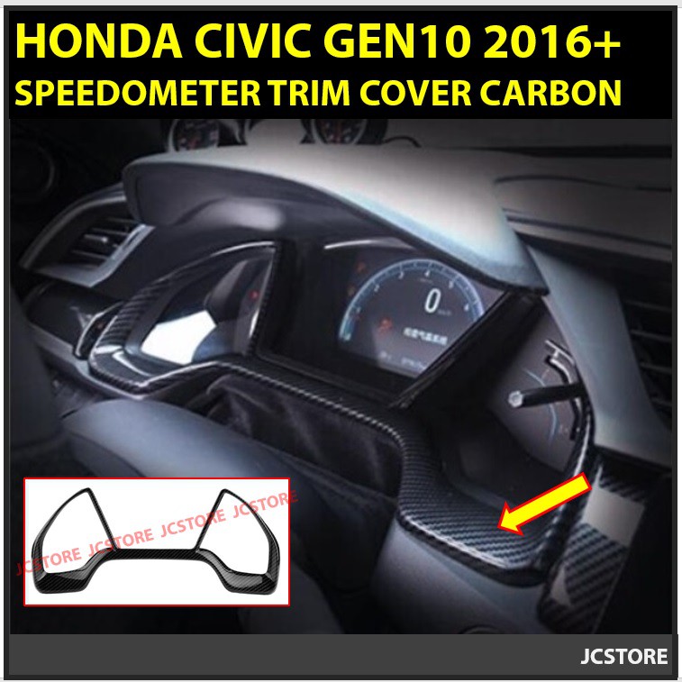 Jual HONDA CIVIC SPEEDOMETER CARBON LIS CIVIC SPEEDO METER PANEL CARBON