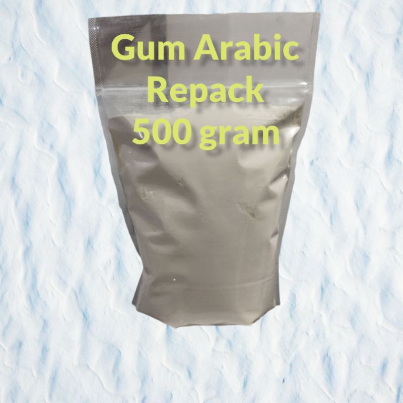 Jual Gum Arabic Food Grade 500 gram Gom Arab Powder Original Bubuk Gum