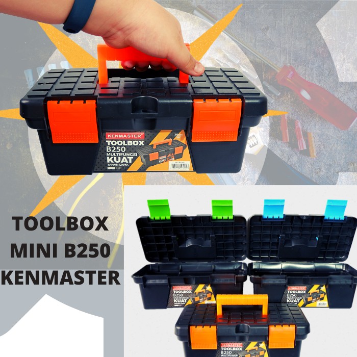 Jual KENMASTER Tool Box Mini B250 - ToolBox Tempat Menyimpan Alat ...