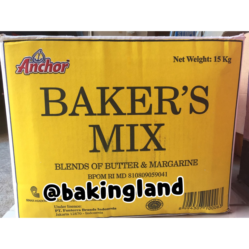 Jual Baker mix butter blend margarine 1kg Shopee Indonesia