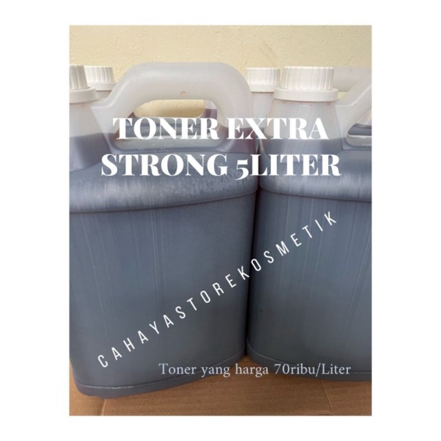 Jual TONER Badan dan Wajah LITERAN PENGELUPASAN EXTRA STRONG 5Liter ...