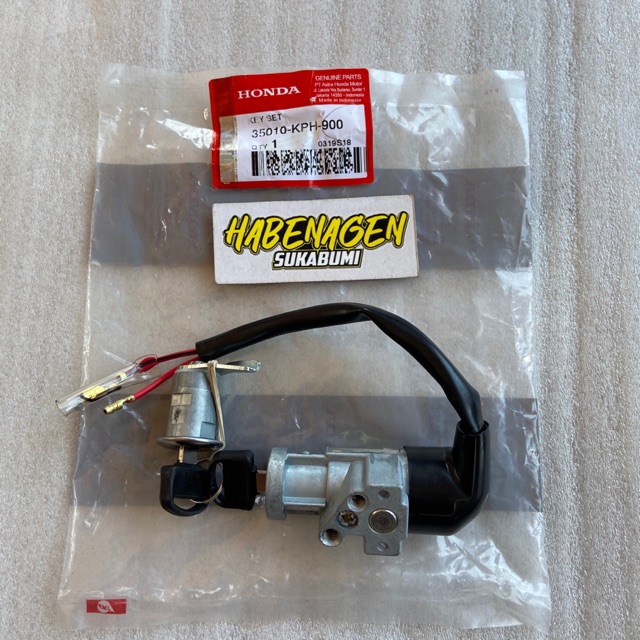 Jual kunci kontak key set assy jok belakang honda karisma x D 125 ...
