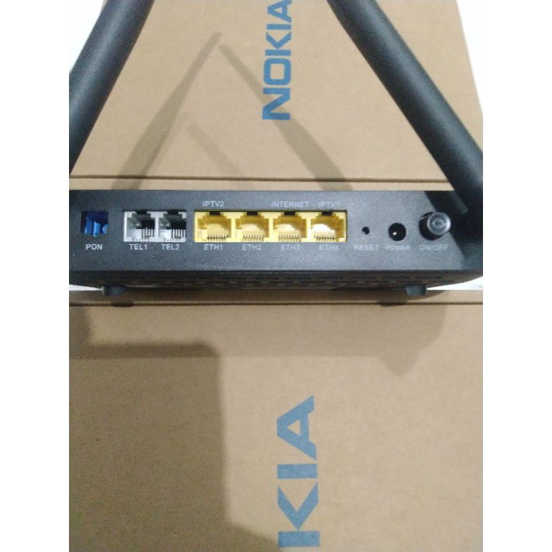 Jual MODEM ROUTER GPON ONT NOKIA G-240W-L ACCESS POINT | Shopee Indonesia