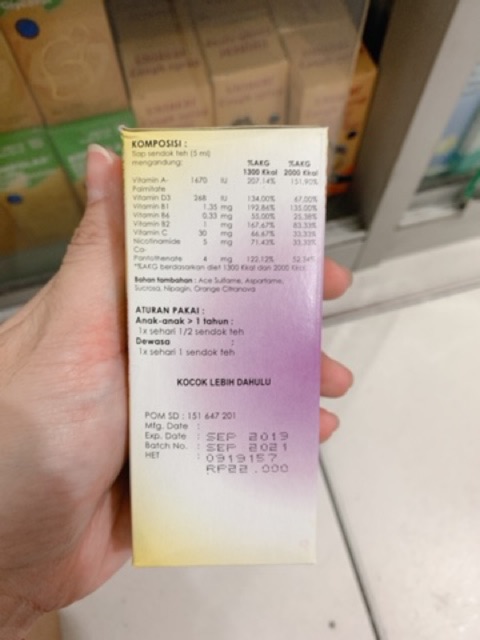 Jual MULIAVIT SYRUP MULTIVITAMIN ANAK | Shopee Indonesia