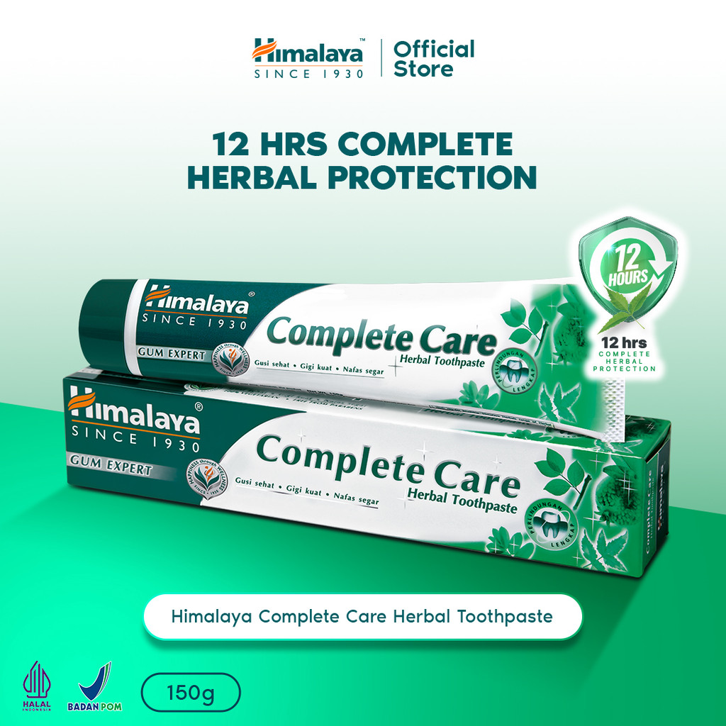 Jual Himalaya Complete Care Herbal Toothpaste 150G | Shopee Indonesia
