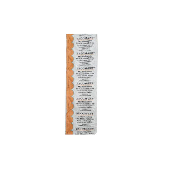 BECOM-ZET 1 STRIP ISI 10 TABLET
