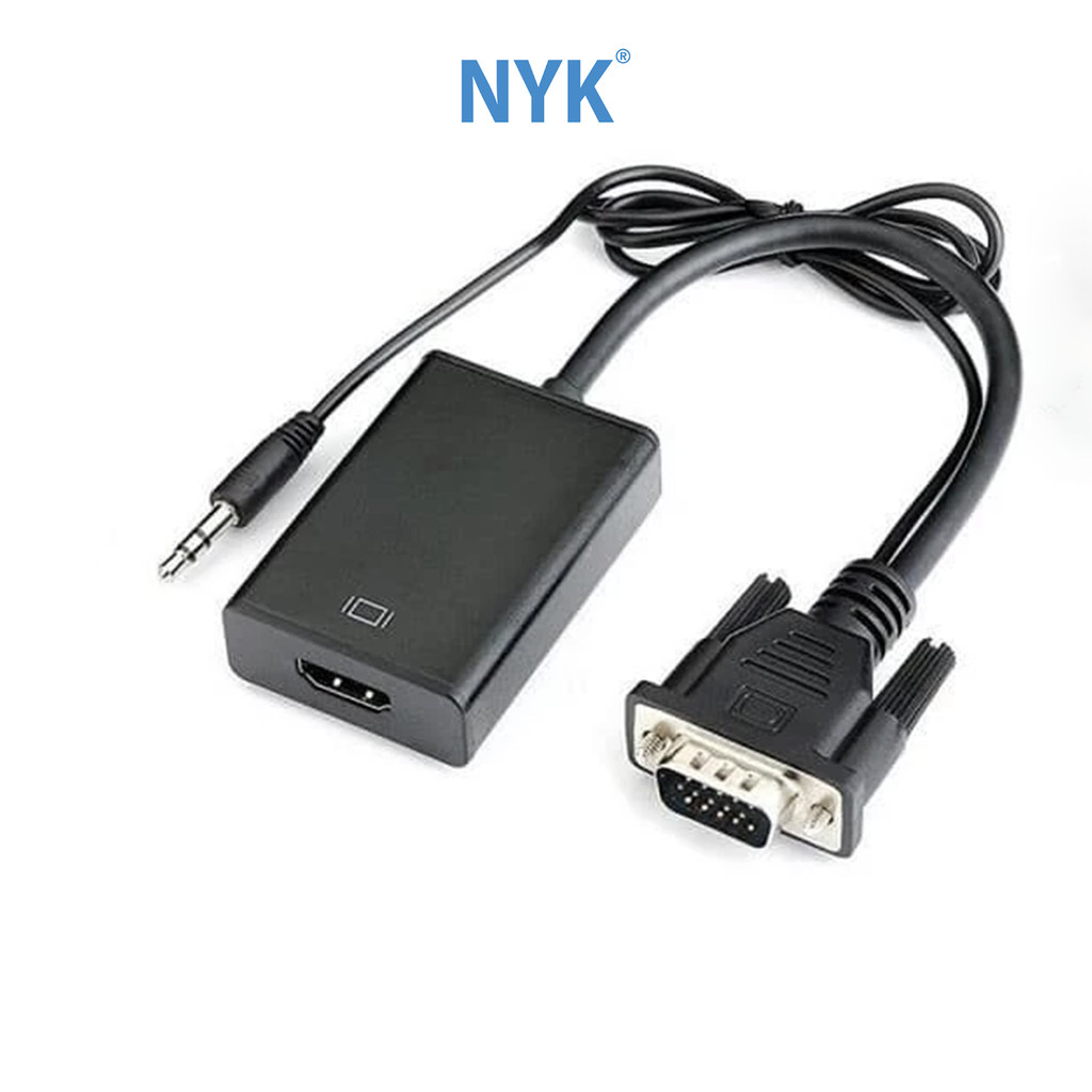 NYK Converter Kabel VGA + Audio To HDMI COD (3)