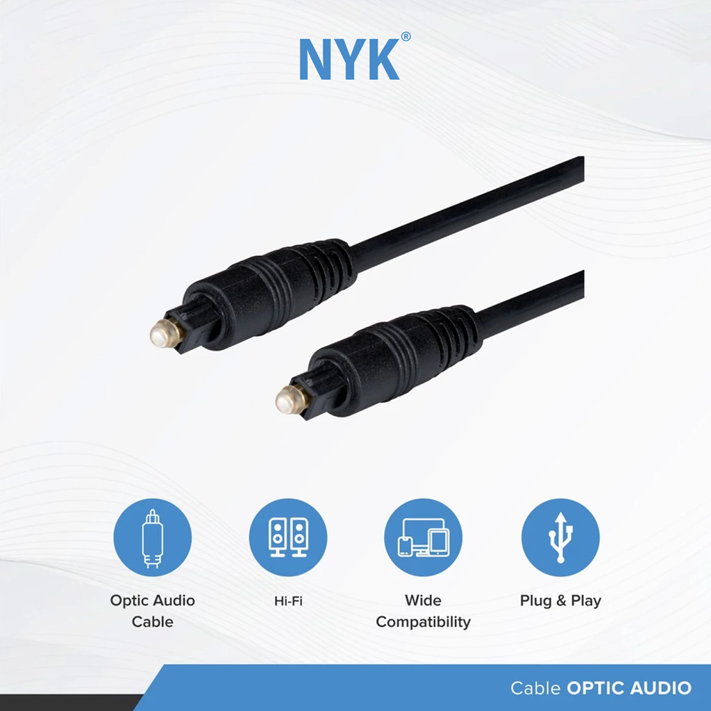 NYK Kabel Optic Audio TV Fiber Optik 1.5 Meter COD (4)