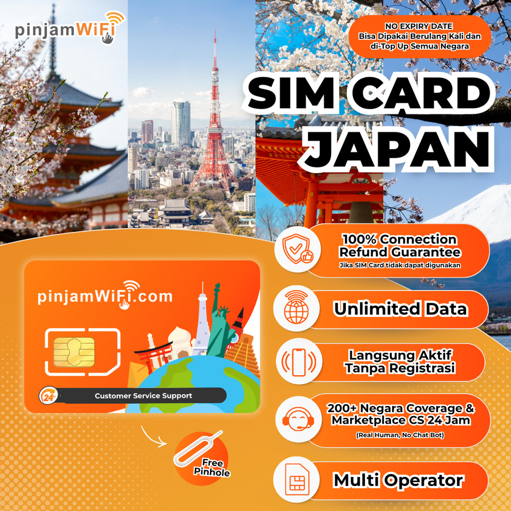 Jual Sim Card Japan Internet Big Quota 30GB | Simcard Jepang Internet ...