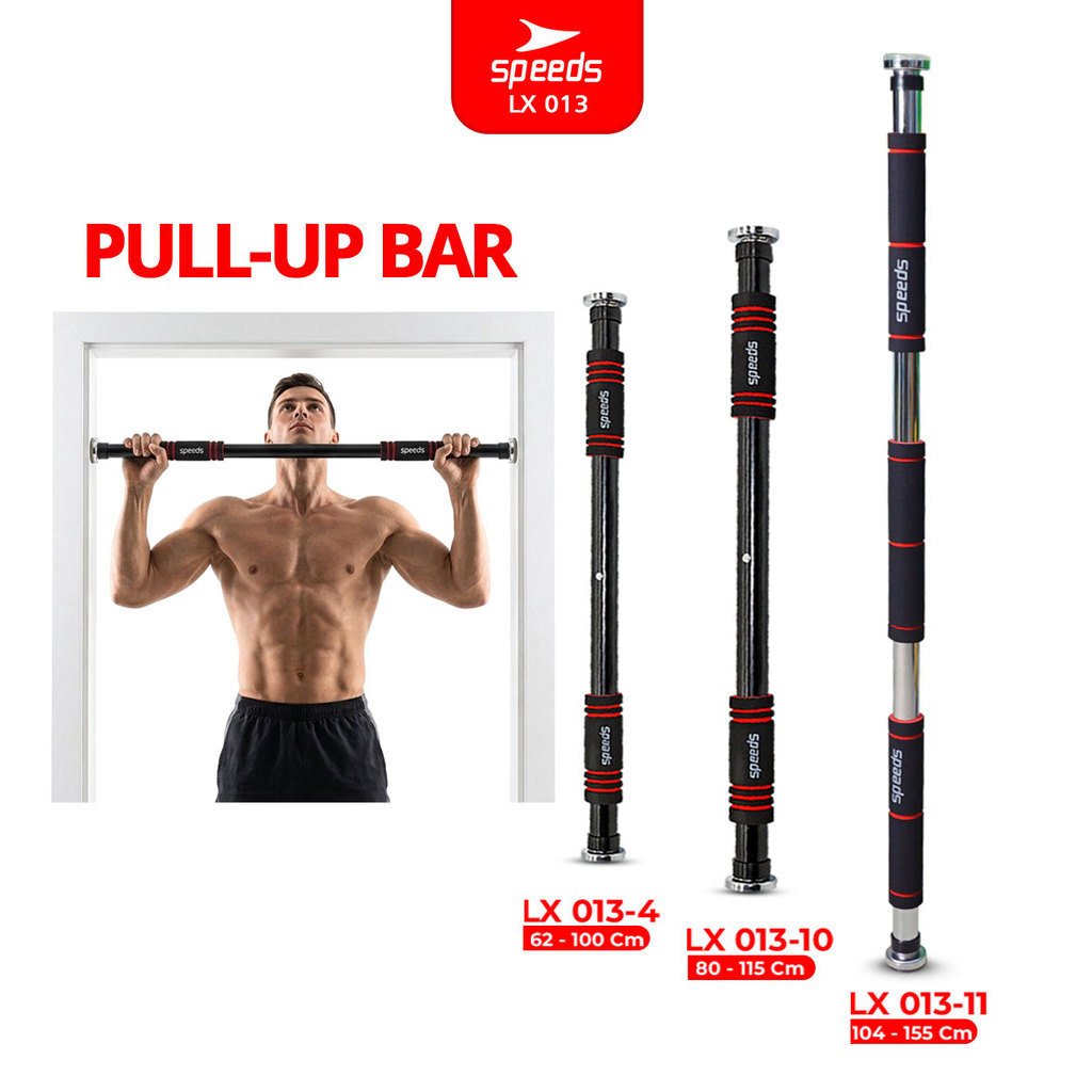 SPEEDS Pull Up Bar /Chin Up /Iron Gym 013-4 Alat olahraga