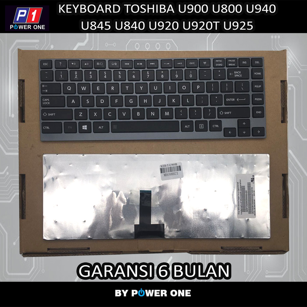 Jual Keyboard Toshiba U900 U800 U940 U845 U840 U920 U920T U925 | Shopee ...