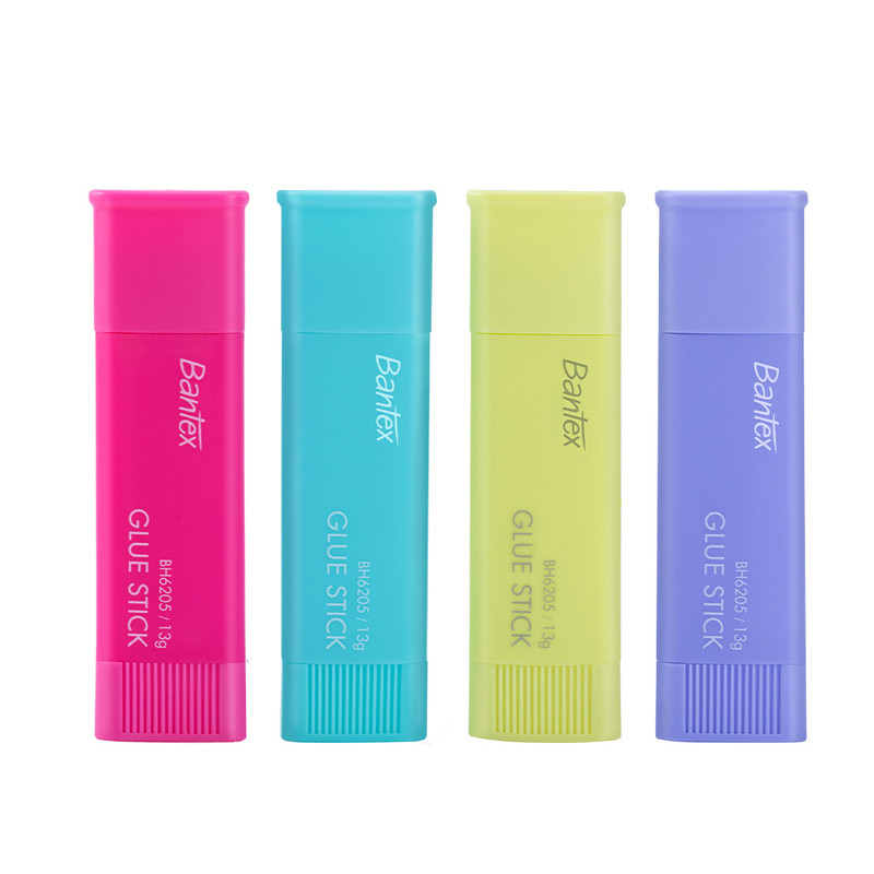 Bantex Glue Stick Aman Untuk Anak / Lem Stik Bentuk Segitiga Warna Pastel Aesthetic (8)