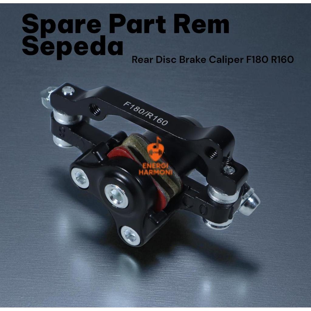 Jual BOLIDS Rear Disc Brake Caliper Spare Part Rem Sepeda F180 R160 ...