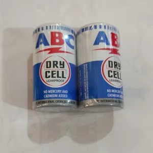 Jual BATERAI ABC R14C (uk.tanggung) isi 2 PCS | Shopee Indonesia