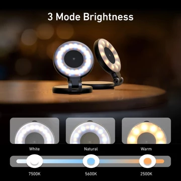 TELESIN Lampu Ring Light Magnetic 3in1 Color Adjustable Length 500mAh S5 BGD 07