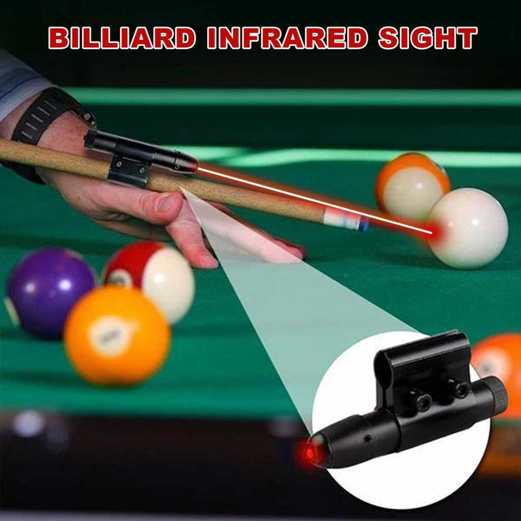 Jual Laser Stick Billiard Pool Snooker Sight Cue Pointer 300mAh Laser ...