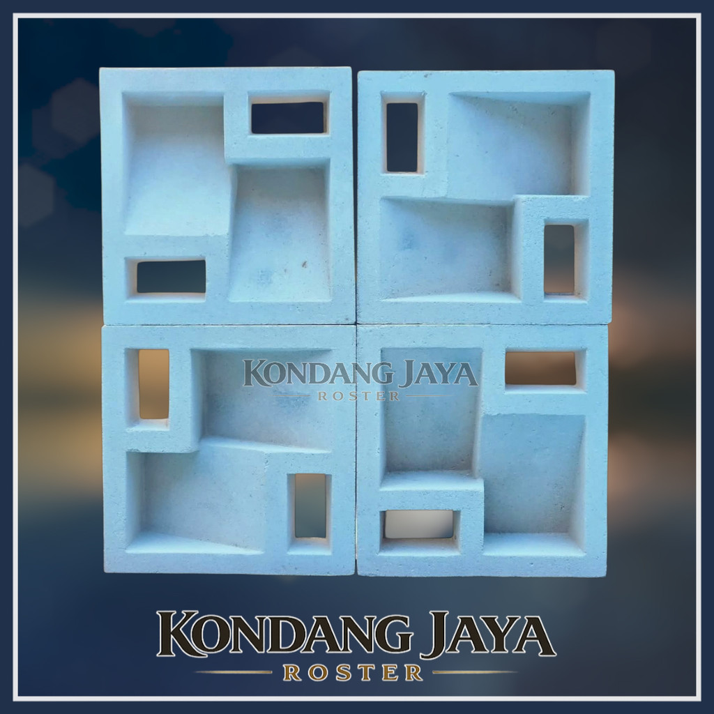 Jual Roster Beton Minimalis – Roster motif, roster putih, roster pagar ...