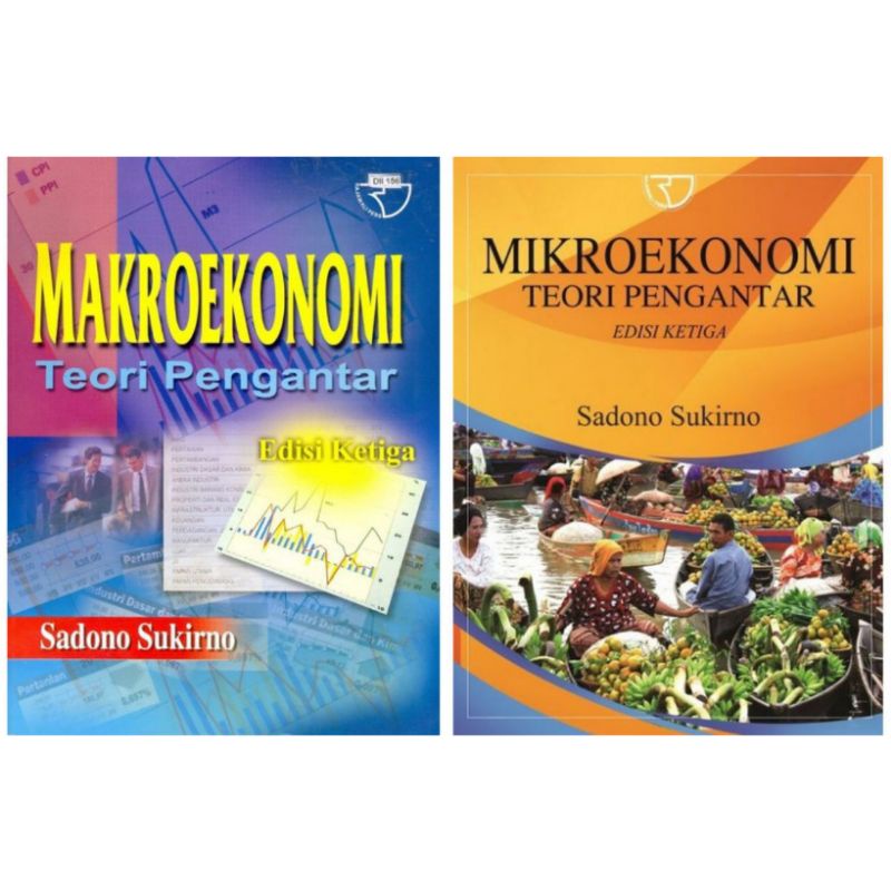 Jual PAKET 2 BUKU MAKROEKONOMI MIKROEKONOMI TEORI PENGANTAR EDISI 3 ...