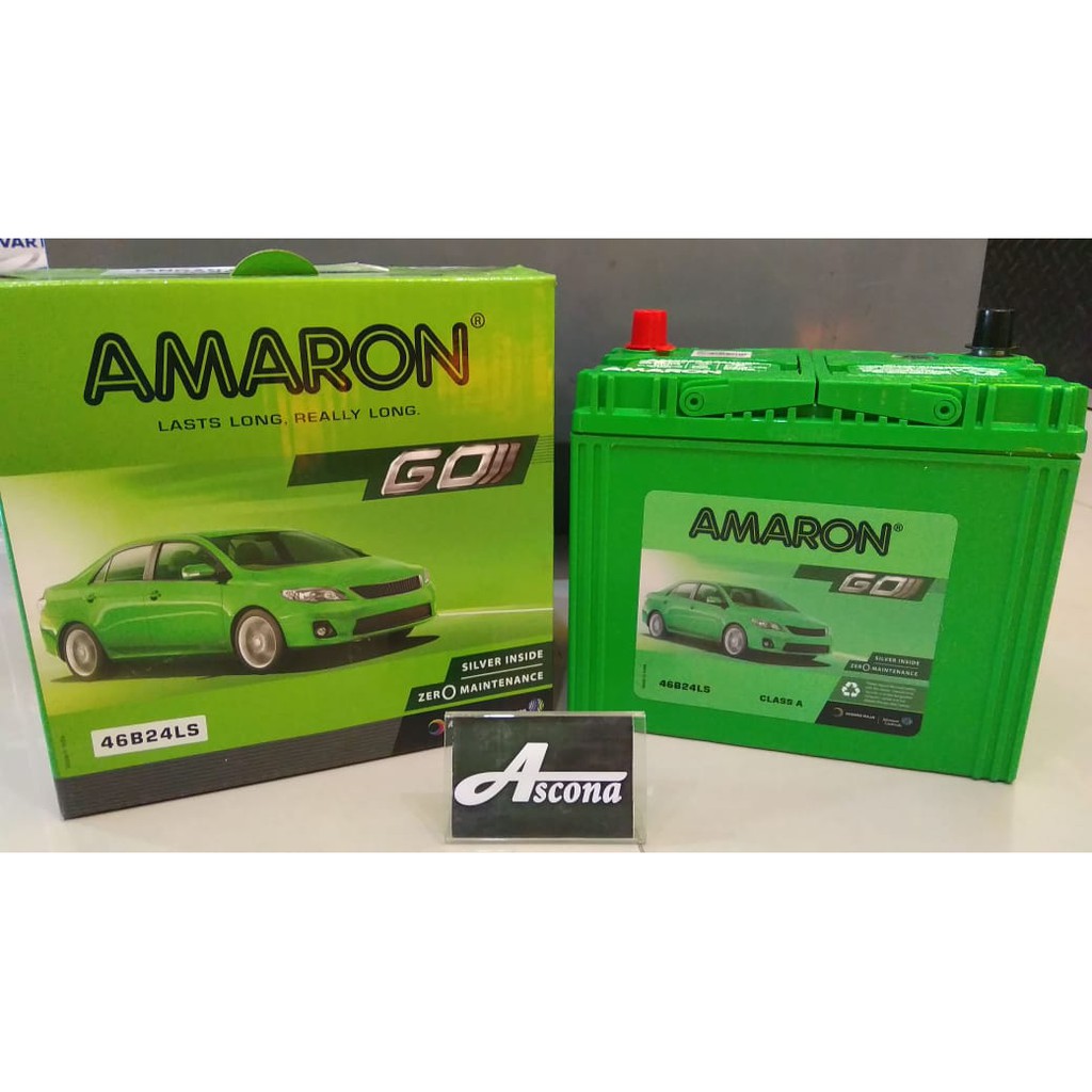 Jual Aki Amaron GO NS60LS / 46B24LS (New Accord, CRV, New Civic, New