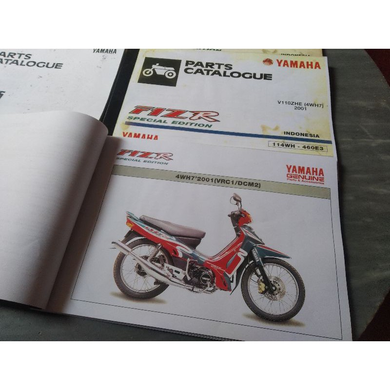 Jual Buku part katalog catalog yamaha f1zr f1z r caltex | Shopee Indonesia