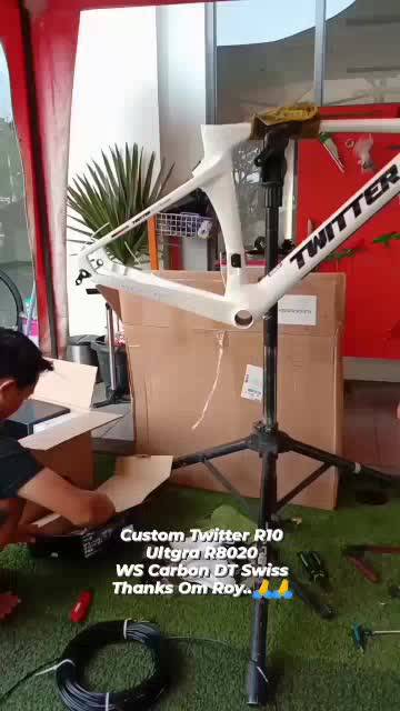 Jual AVS Frame Road Bike Carbon Twitter R10 Roadbike Full Spek | Shopee ...