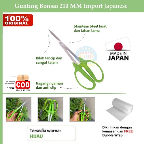 Jual GUNTING BONSAI RANTING 210MM PRUNING DAUN AKAR LANCIP Murah ...