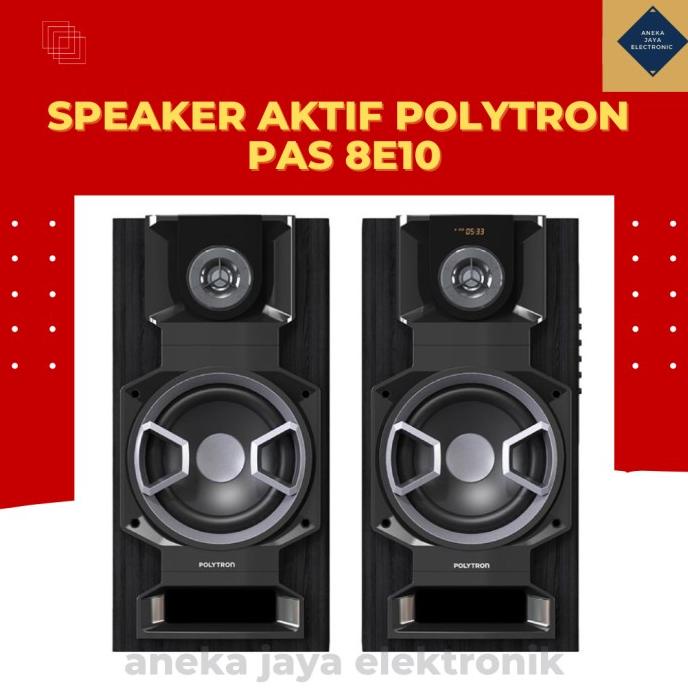 Jual SPEAKER AKTIF POLYTRON PAS 8E10 DFGF5465E Shopee Indonesia