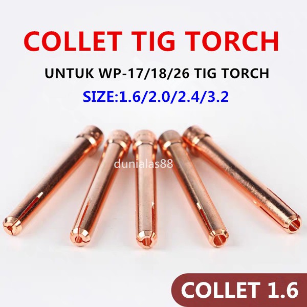 26 TIG Collets 2.4mm - 10 Each 10N24