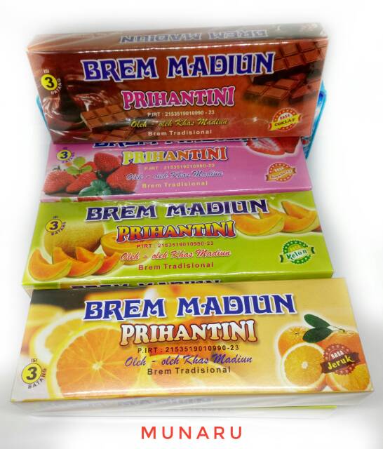 Jual Brem Rasa Buah Oleh Oleh Khas Madiun | Shopee Indonesia