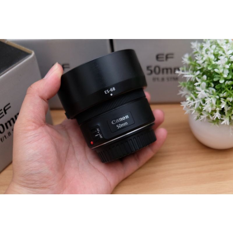 Jual 99% NEW!! LENSA FIX EF 50mm F1.8 STM FOR CANON / 50 MM [100% ...
