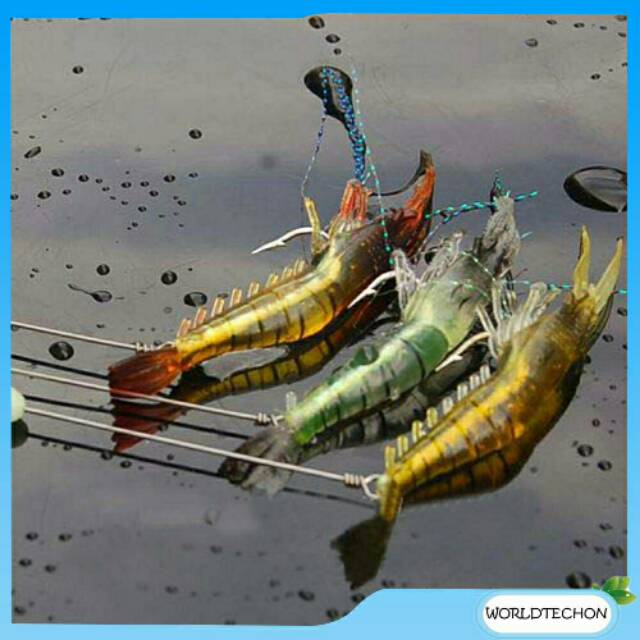 Jual Umpan pancing bentuk udang minnow udang UDB | Shopee Indonesia