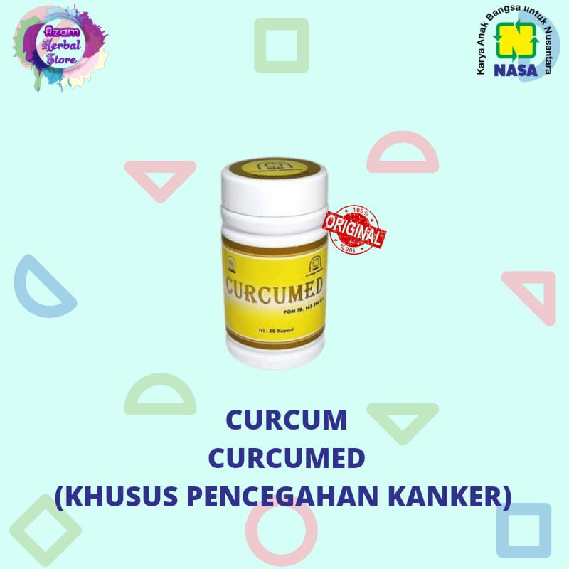 Jual CURCUMED//CURCUM NASA//PENCEGAHAN KANKER DAN TUMOR | Shopee Indonesia
