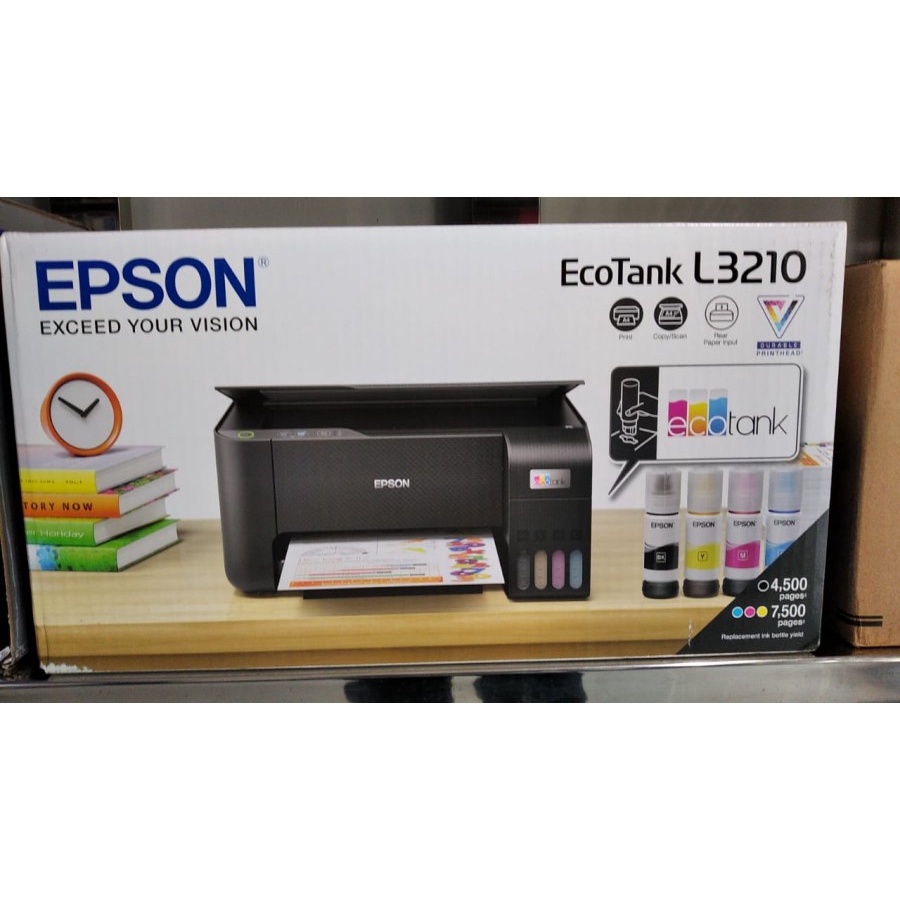 Jual EPSON L3210 ORIGINAL RESMI BERGARANSI | Shopee Indonesia