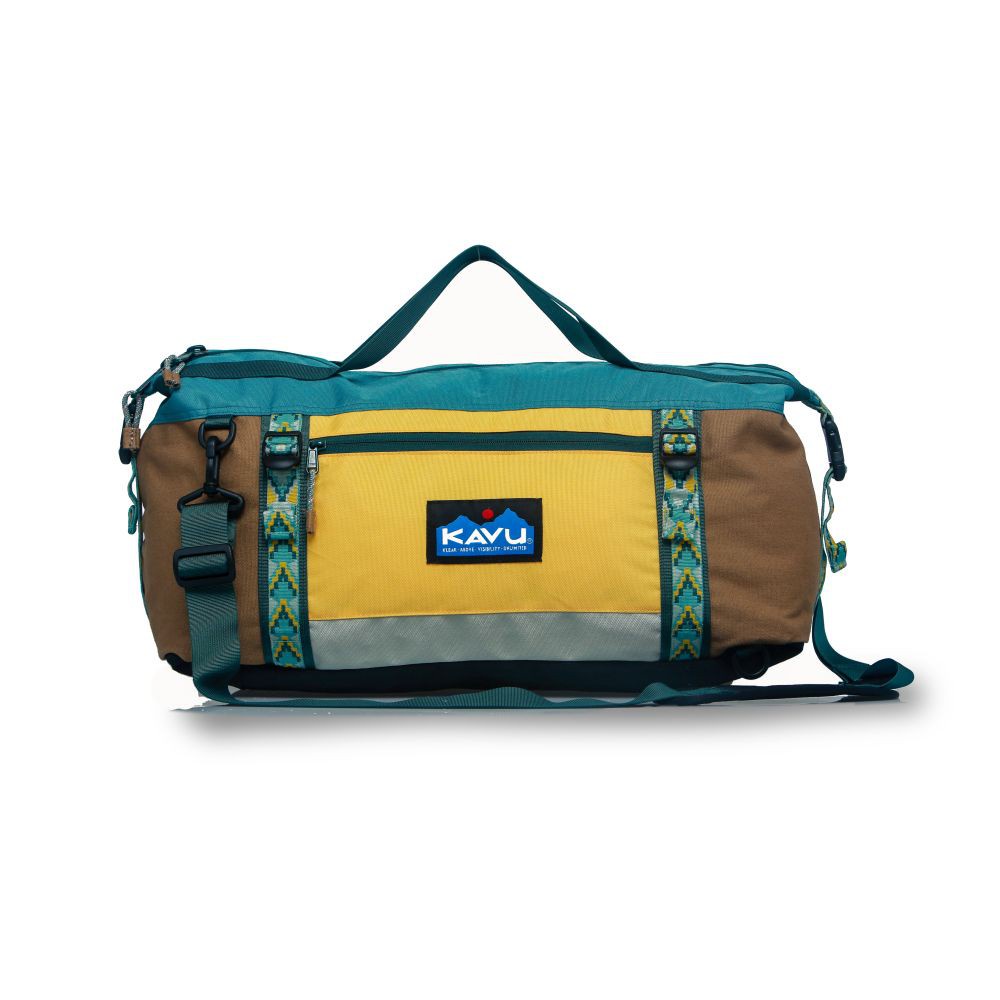Jual KAVU LITTLE FELLER DUFFLE BAG YELLOW Shopee Indonesia