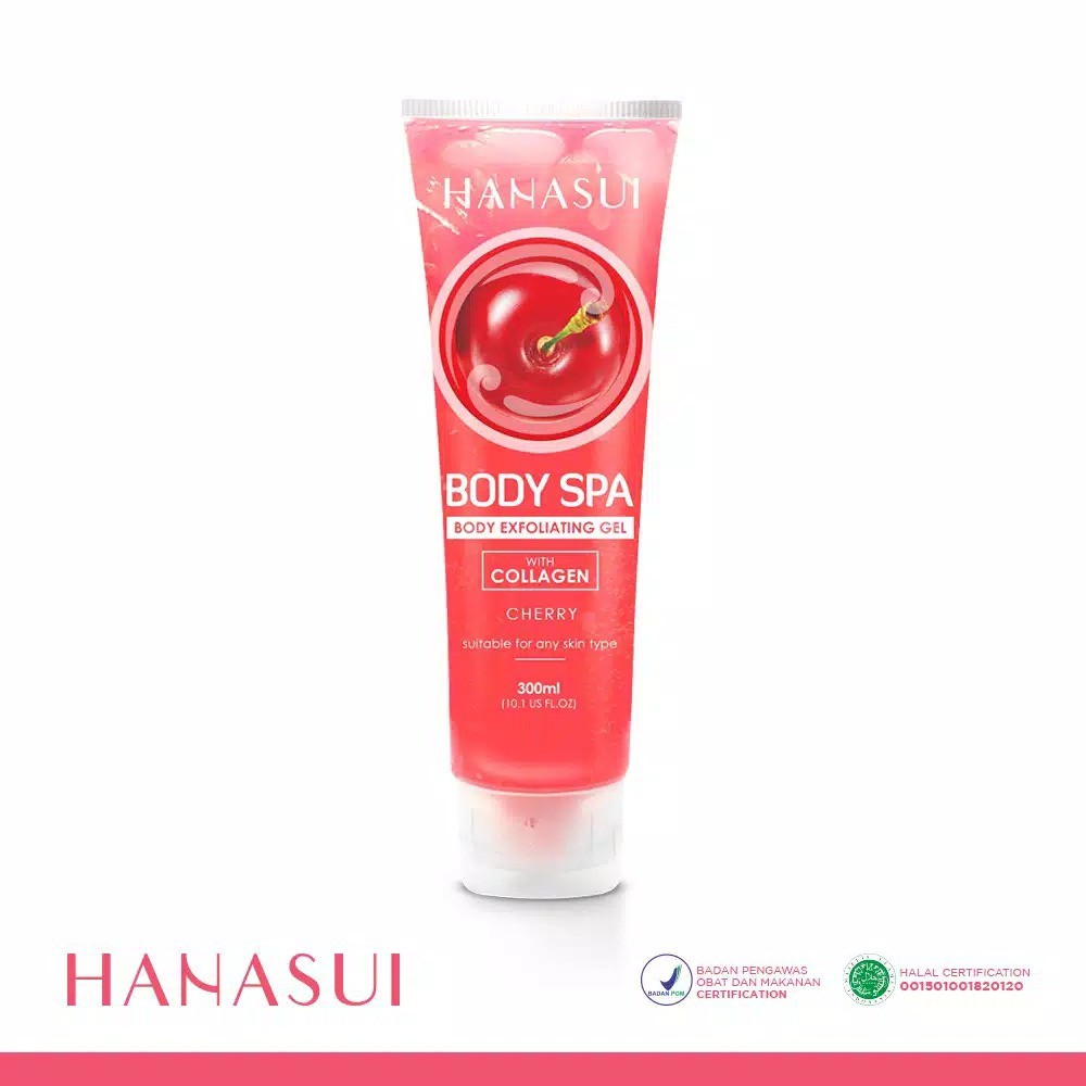 Jual Hanasui Body Spa Exfoliating Gel 300ml Gel Pembersih Perontok