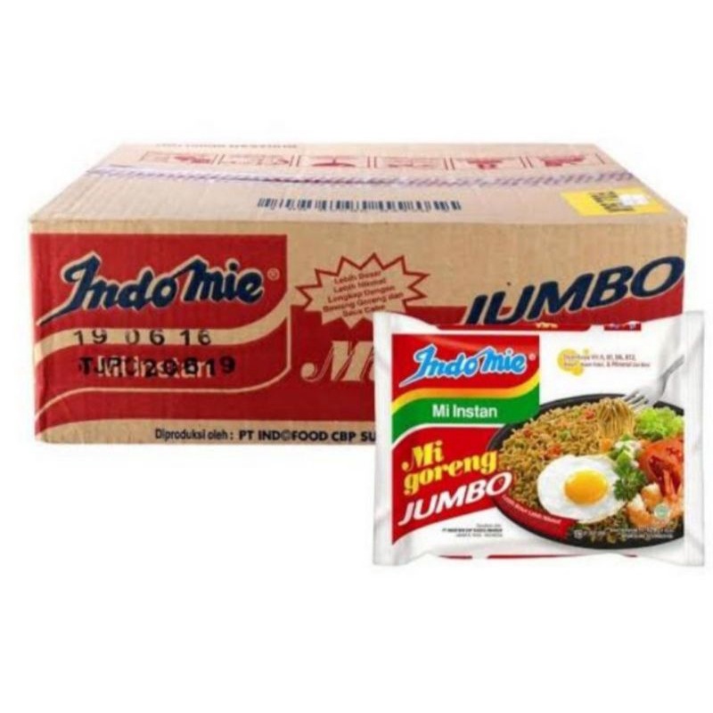 Jual Indomie Goreng Jumbo 129gr Karton Murah | Shopee Indonesia