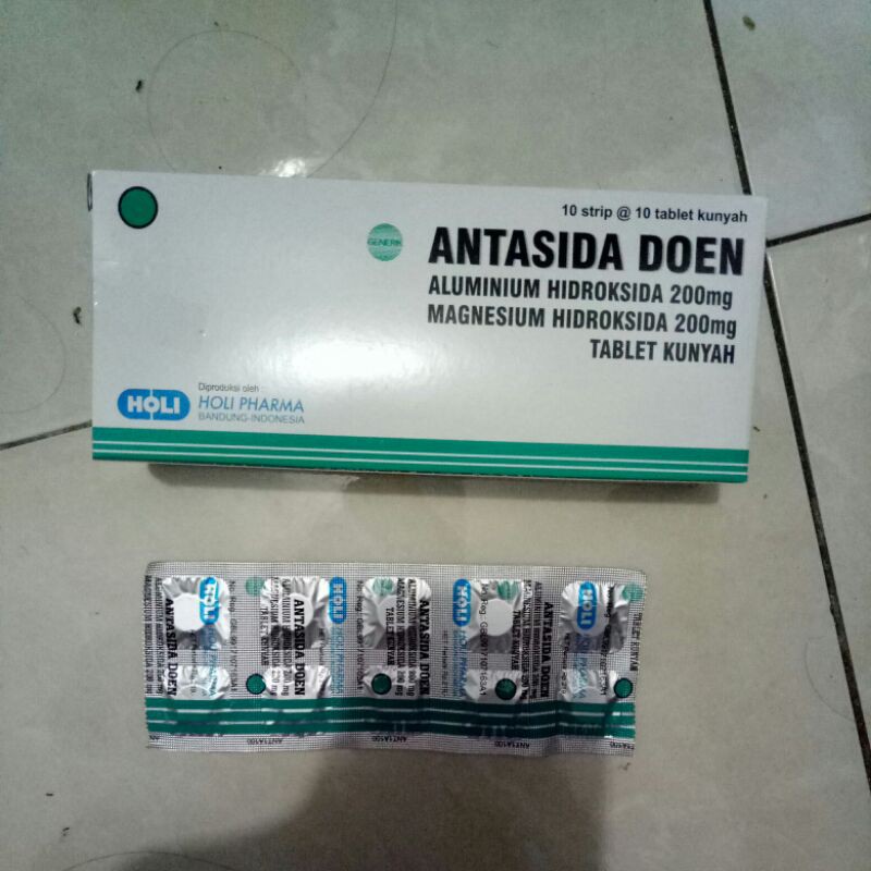 Jual Antacida doen tabet 1box isi 100 tablet | Shopee Indonesia