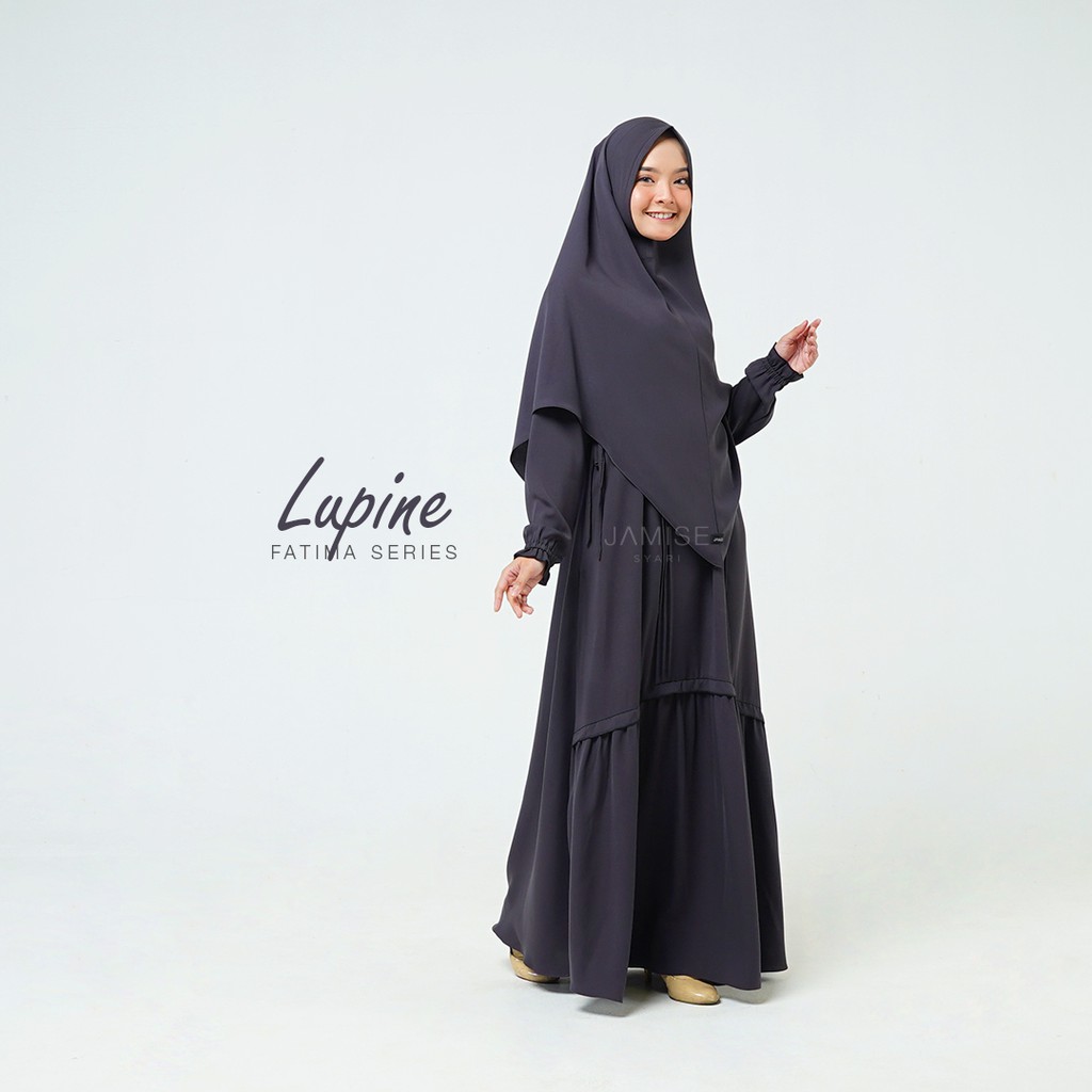 Jual Jamise Fatima Series I Gamis Set Lupine Shopee Indonesia