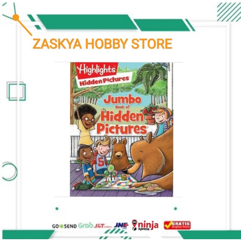 Jual HIGHLIGHTS JUMBO BOOK OF HIDDEN PICTURES | Shopee Indonesia