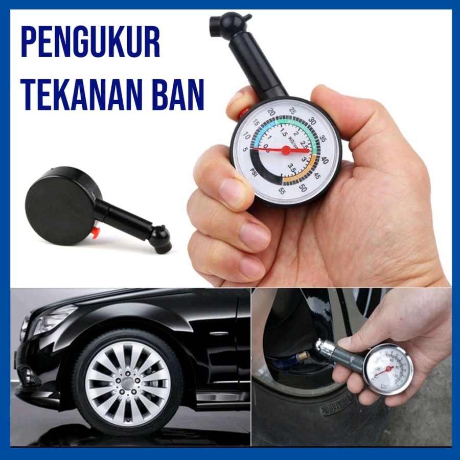 Jual Tire Pressure Gauge Alat Test Ukur Indikator Tekanan Angin Ban ...