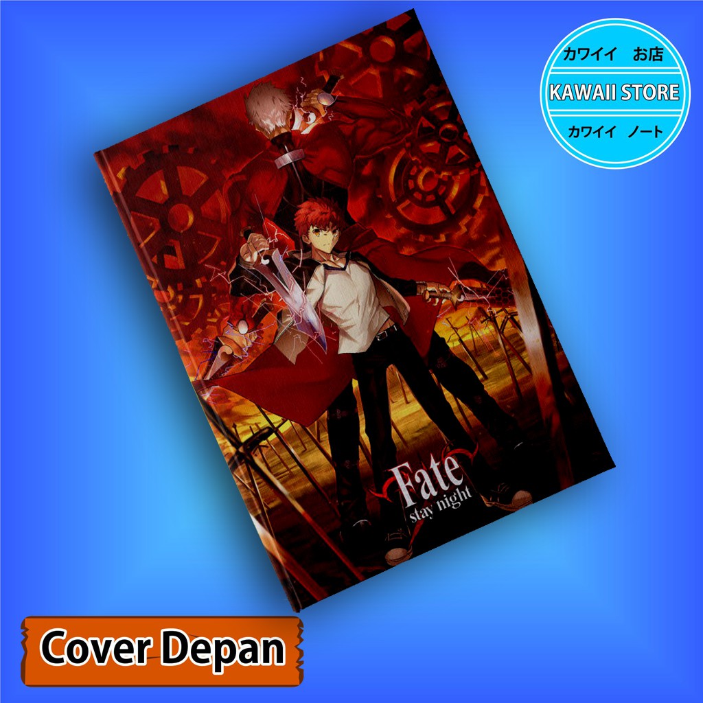 Jual Notebook / Pocket book Hard Cover Anime Fate Stay NIGHT EMIYA ...