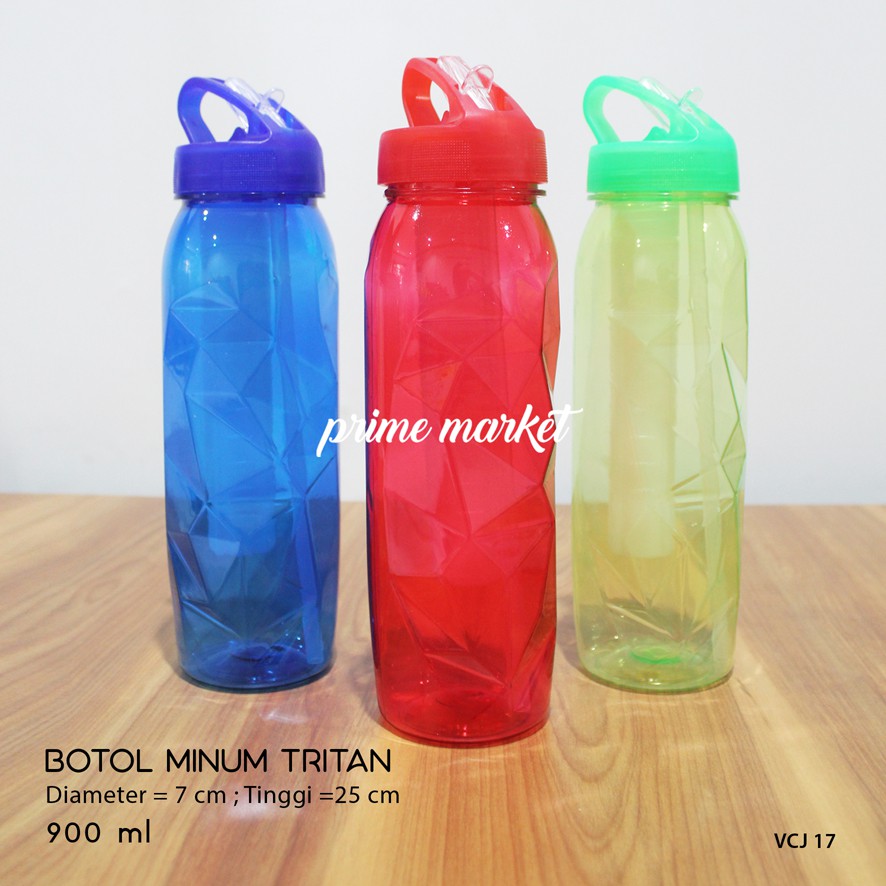 Jual Botol Minum Sport Sedotan 900 ml | Shopee Indonesia