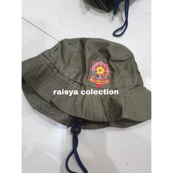 Jual topi rimba pol pp / topi rimba polpp / topi rimba bordir polpp ...