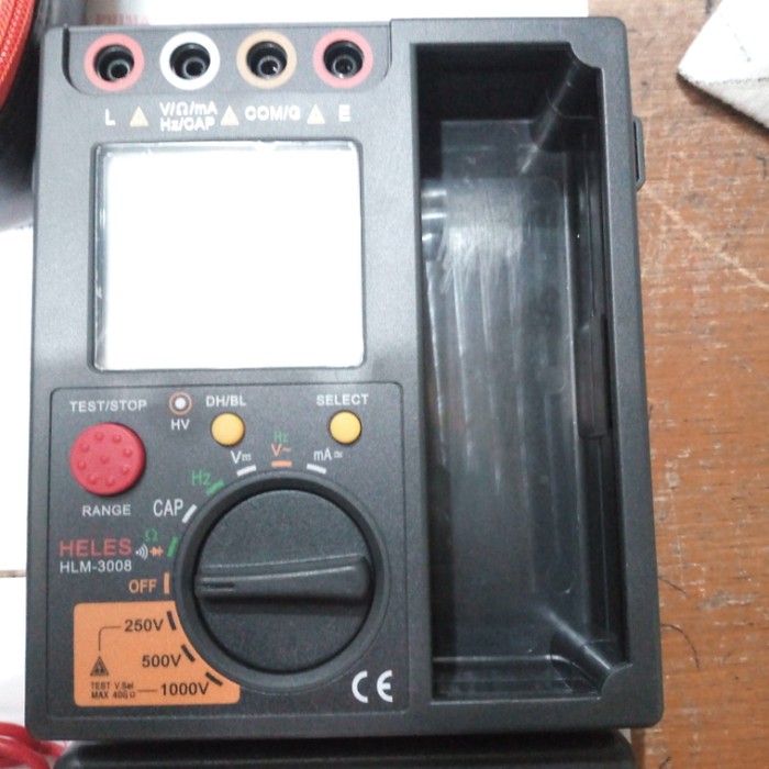 Jual Insulation Resistance Tester / Multitester Digital Tipe HL-M3008 ...