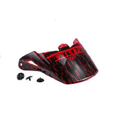 Jual FLY K120 HELMET VISOR RED/BLACK Shopee Indonesia