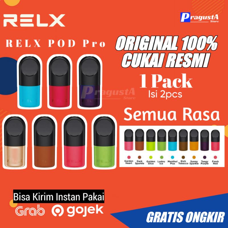 Jual Relx Pod Pro Infinity Essentials Pack Isi Pcs Original Cukai Resmi Shopee Indonesia