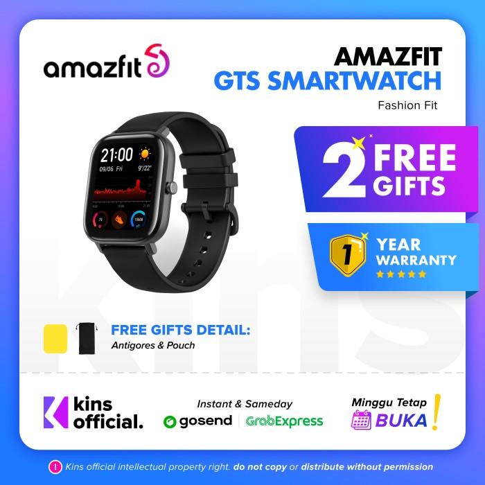 Jual Amazfit GTS Smartwatch 1.65" AMOLED Screen GPS 14 Days Battery ...