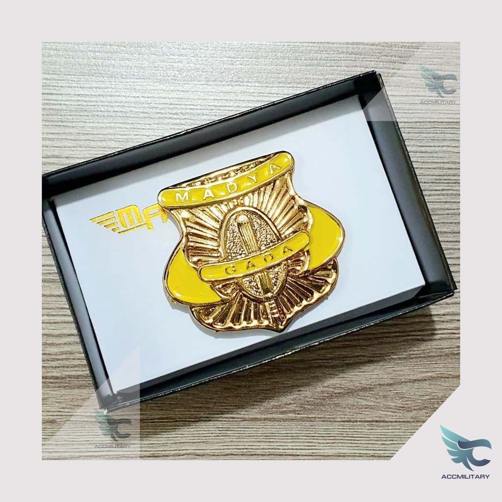Jual Pin Gada Madya Security Satpam Brevet Brivet Pin Wing | Shopee ...